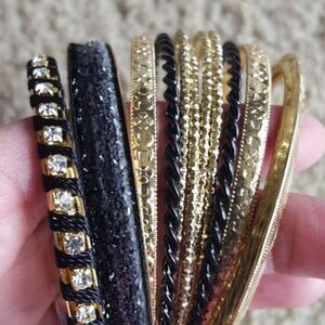 Sophia & Kate Bangle Set Bracelets 9"